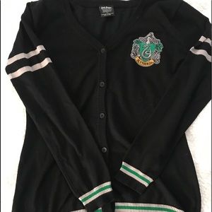 Harry potter Slytherin cardigan Lg